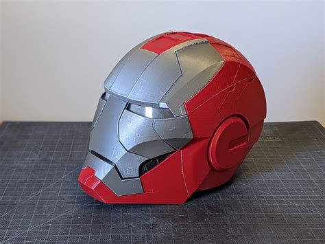 iron man helmet 3d stl.
